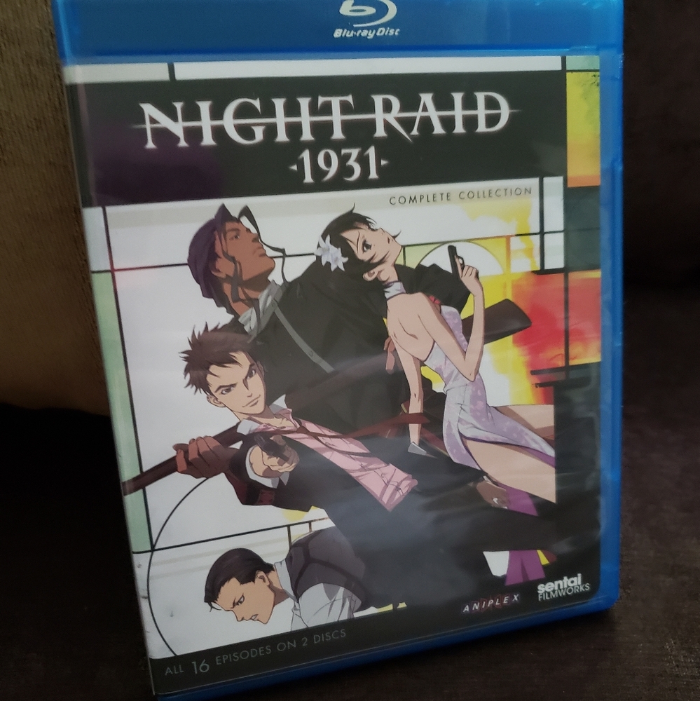 Night Raid 1931 Complete Series Anime Blu-ray